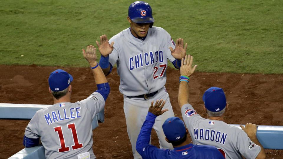 Another win saw the Chicago Cubs move a step closer to clinching the NL Central outright. (AP)