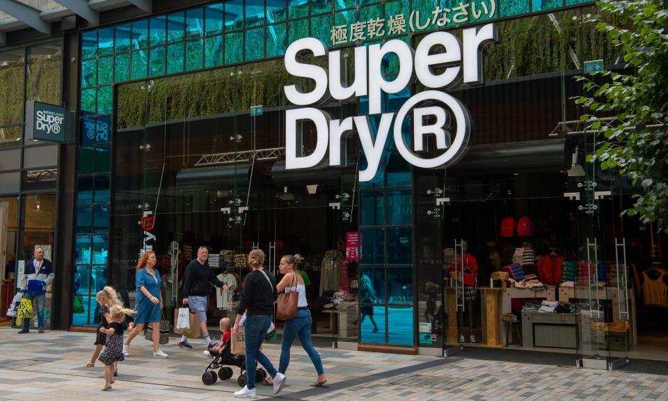 <span>Superdry said in January it was considering store closures and job cuts after a drop in sales.</span><span>Photograph: Maureen McLean/Rex/Shutterstock</span>