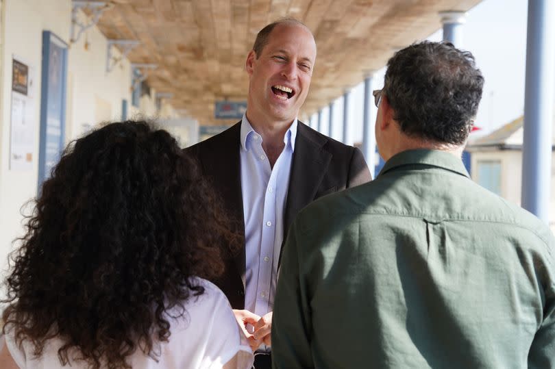 Prince William chats to locals on the Isles of Scilly -Credit:Getty Images