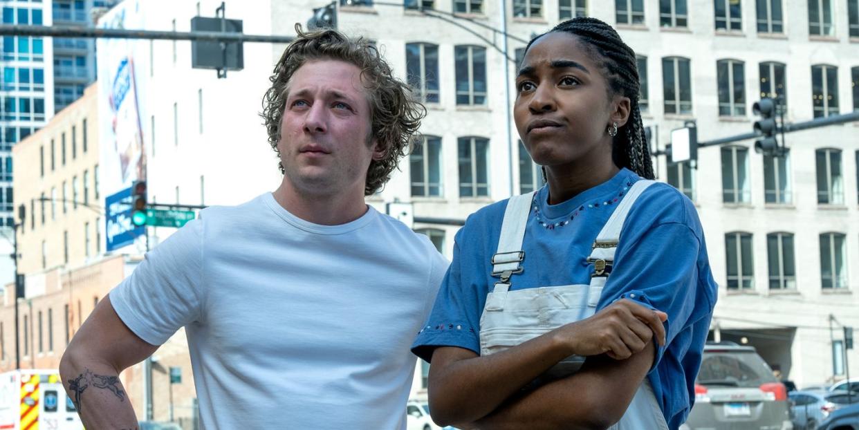 jeremy allen white, ayo edebiri, the bear, season 2