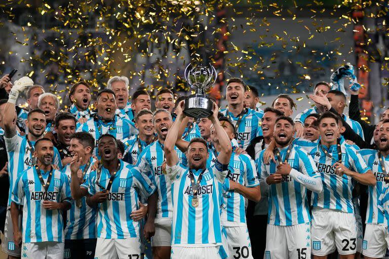 Racing derrotó a Boca en la única edición de la Supercopa Internacional disputada hasta el momento