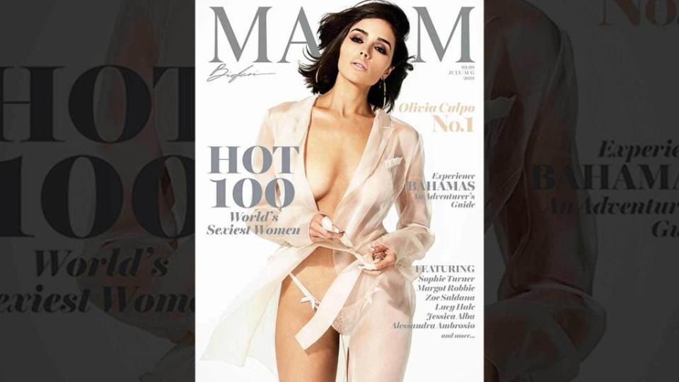 <p>Hear ye, hear ye! Let it be known that Olivia Culpo is the sexiest woman alive! The 27-year-old supermodel has just been crowned the winner in Maxim’s annual “Hot 100” ranking. In her stunning cover photo, the former Miss Universe sports nothing but a beige thong and sheer robe … and she proves how she […]</p> <p>The post <a rel="nofollow noopener" href="http://theblast.com/olivia-culpo-maxim-cover-hot-100-ranking/" target="_blank" data-ylk="slk:Olivia Culpo Shoots Steamy Maxim Cover After Scoring Top Spot for ‘Hot 100’;elm:context_link;itc:0;sec:content-canvas" class="link ">Olivia Culpo Shoots Steamy Maxim Cover After Scoring Top Spot for ‘Hot 100’</a> appeared first on <a rel="nofollow noopener" href="http://theblast.com" target="_blank" data-ylk="slk:The Blast;elm:context_link;itc:0;sec:content-canvas" class="link ">The Blast</a>.</p>