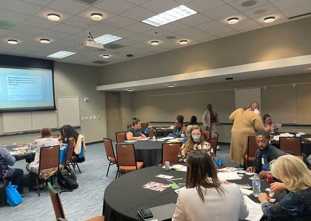 In 2023, the Media 2070 team held a workshop for several community-based organizations, hospitals and health systems in Atlanta to help them understand the media's role in improving the community's health.