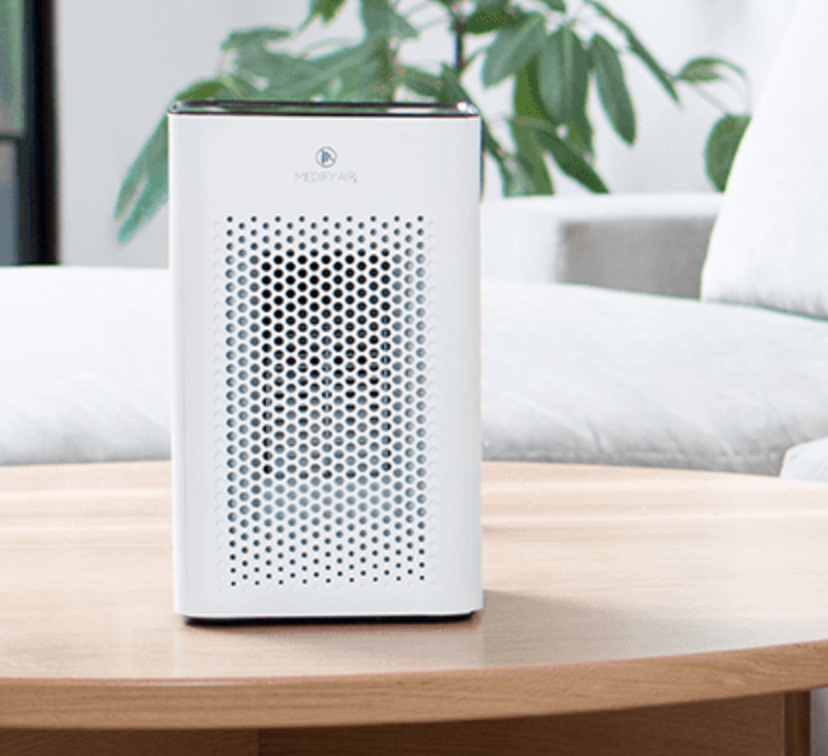 Part air purifier, part art installation. (Photo: Amazon)