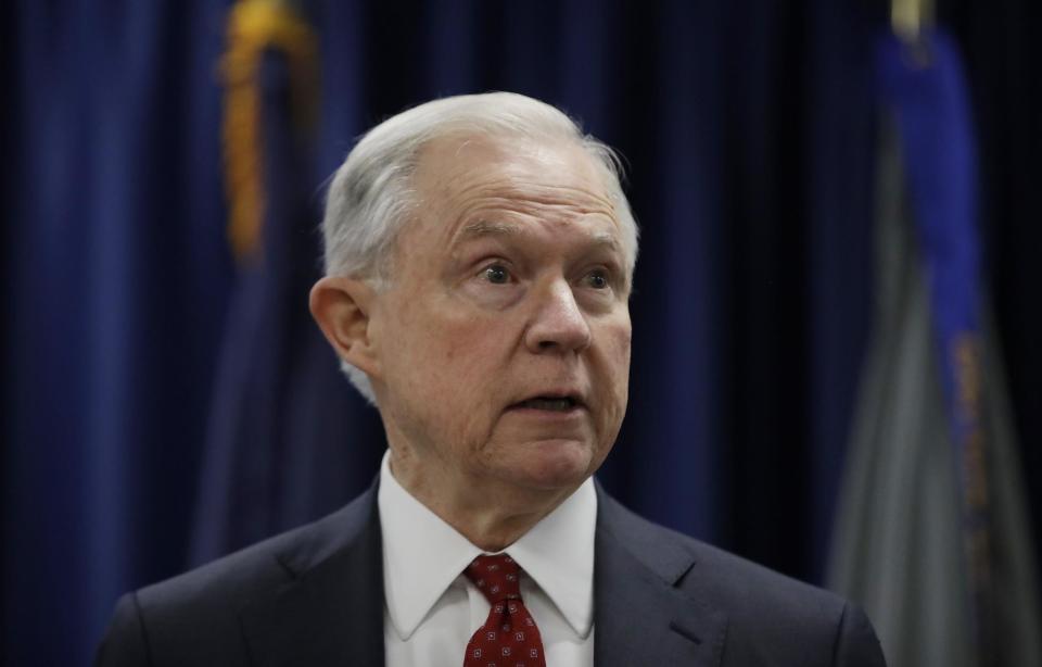 Attorney General Jeff Sessions: AP