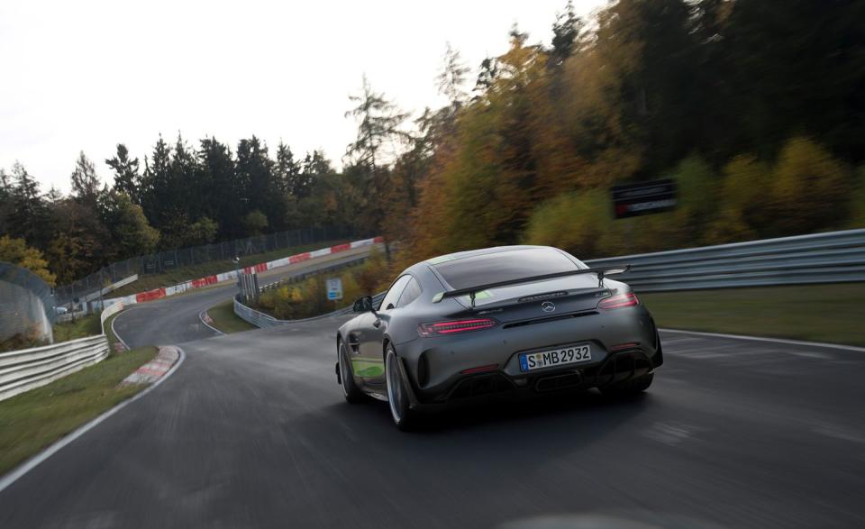 <p>AMG says that all of the aero modifications are functional, intended to increase downforce and reduce lift.</p>