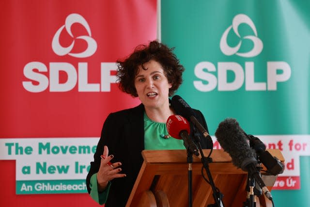 SDLP South Belfast MP Claire Hanna