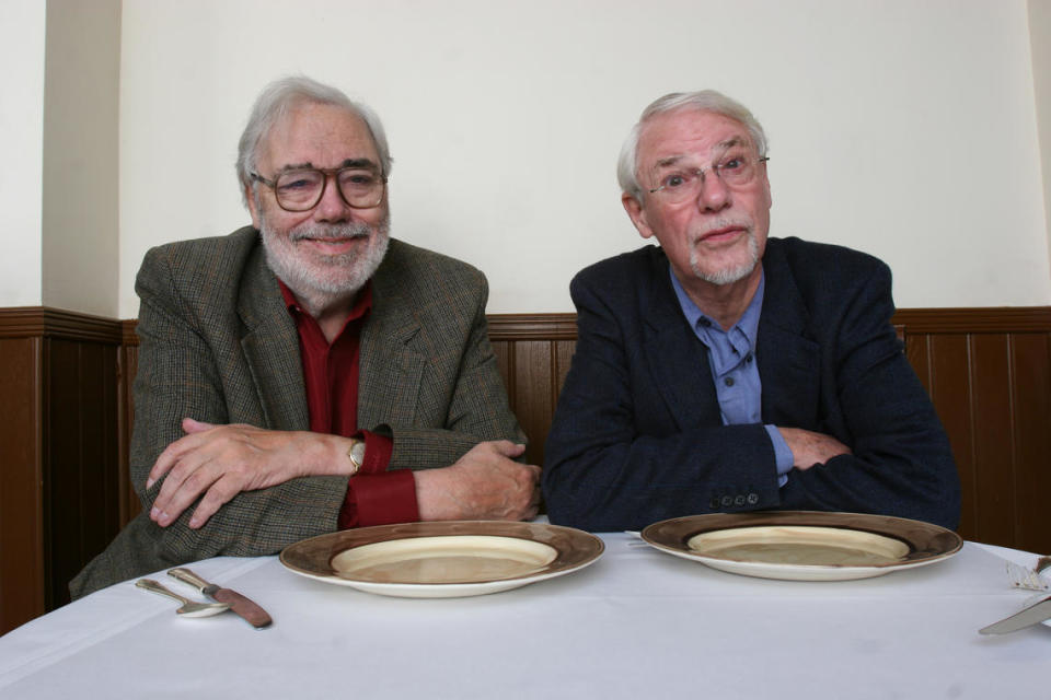 Alan Simpson OBE and Ray Galton OBE