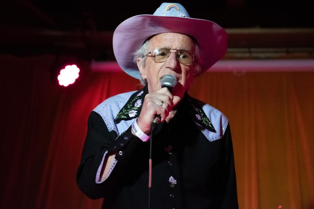 Lead singer Patrick Haggerty of Lavender Country performs live on stage at Barboza on May 18, 2019 in Seattle, Washington.
