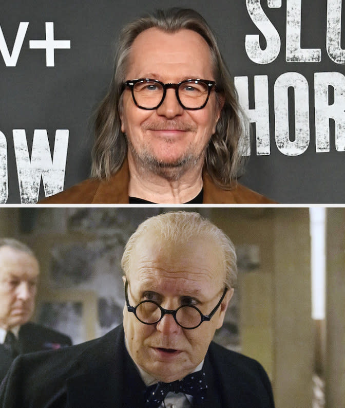 Gary Oldman as Winston Churchill