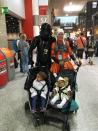 <p>And the winner for Most Adorable Family we spotted at SWCE is…</p>