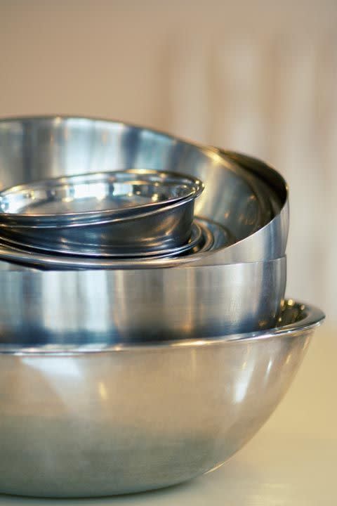 Cooking: Stainless-Steel Mixing Bowls