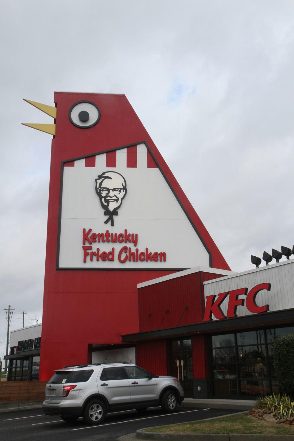 You'll find The Big Chicken at 12 Cobb Parkway in Marietta.