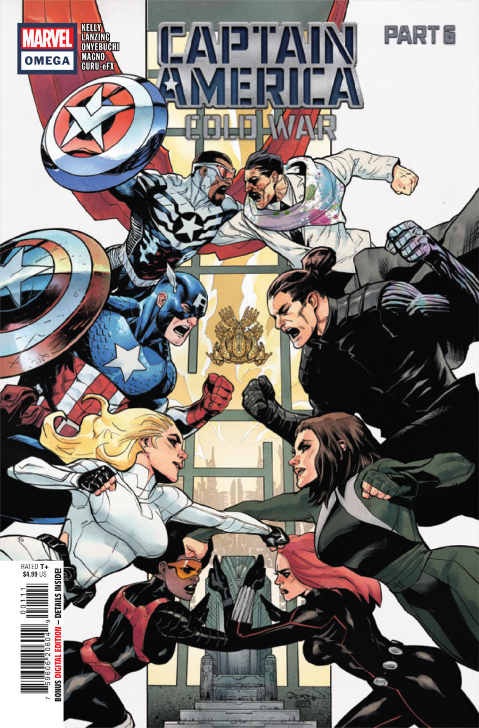 Captain America: Cold War Omega #1 cover