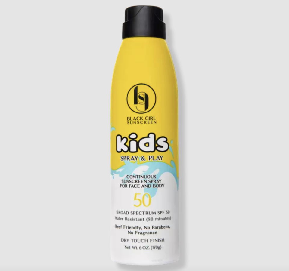 <p><a href="https://go.redirectingat.com?id=74968X1596630&url=https%3A%2F%2Fwww.ulta.com%2Fp%2Fkids-spray-play-spf-50-sunscreen-pimprod2038242&sref=https%3A%2F%2Fwww.womenshealthmag.com%2Fbeauty%2Fg43945074%2Fbest-spray-sunscreens%2F" rel="nofollow noopener" target="_blank" data-ylk="slk:Shop Now;elm:context_link;itc:0;sec:content-canvas" class="link ">Shop Now</a></p><p>Kids Spray & Play Continuous Sunscreen Spray</p><p>ulta.com</p><p>$11.99</p><span class="copyright">Courtesy</span>