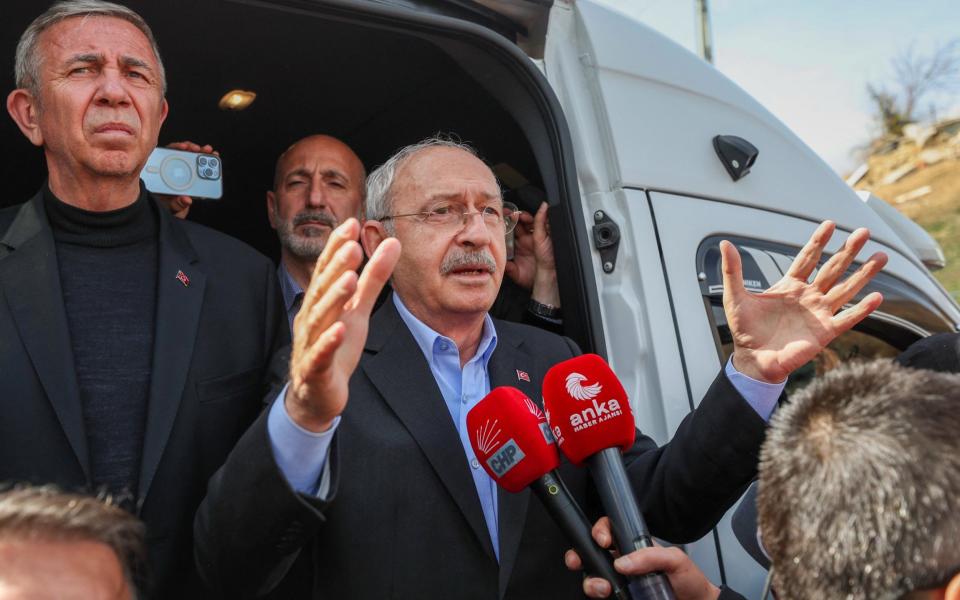 Kemal Kilicdaroglu speaks to a crowd - Alp Eren Kaya/Republican People's Party/Handout 