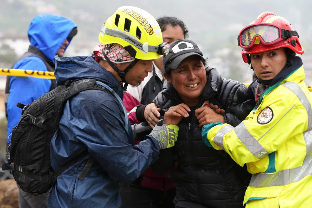 ECUADOR-ALUD (AP)