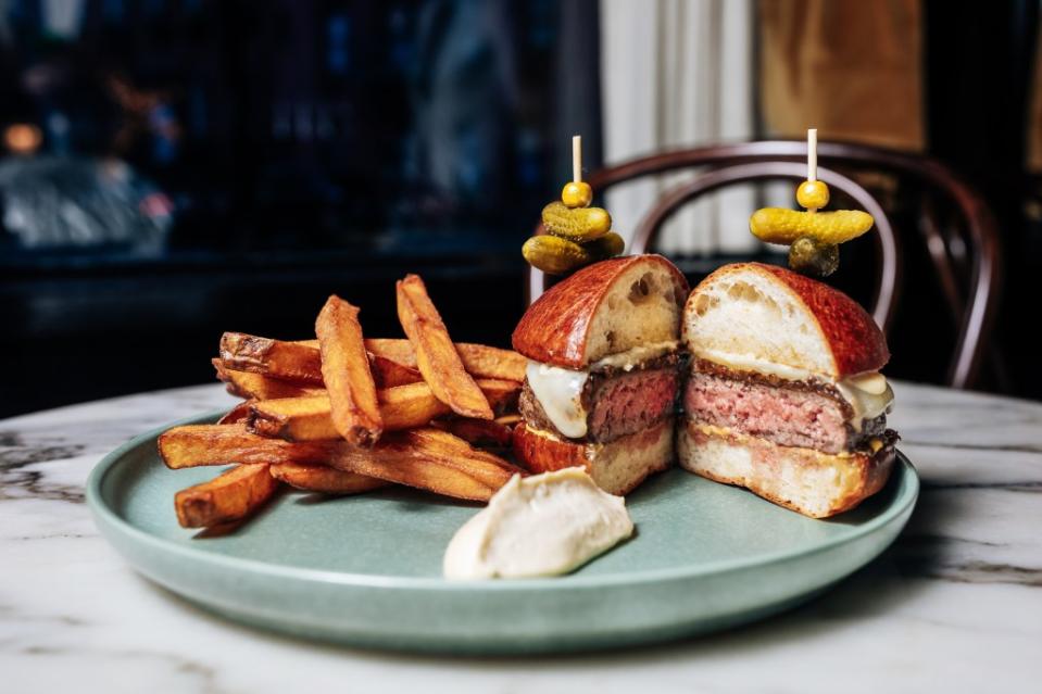 The Brixton Burger costs $31 and comes with fries. EMMY PARK