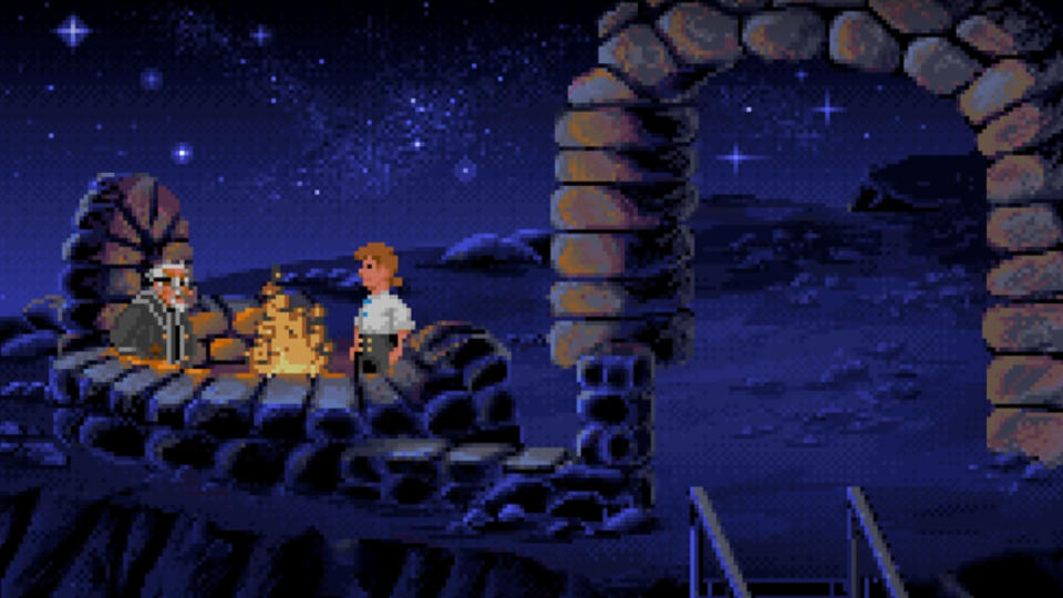 A screenshot from The Secret of Monkey Island