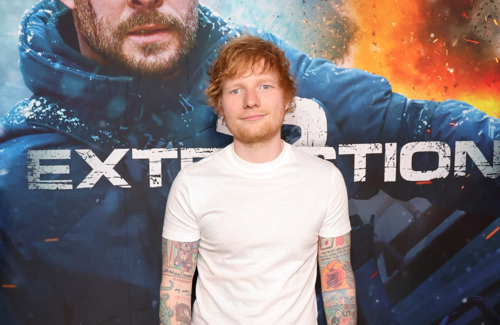 Ed Sheeran - NY Premiere - Extraction 2 -  Netflix - Getty