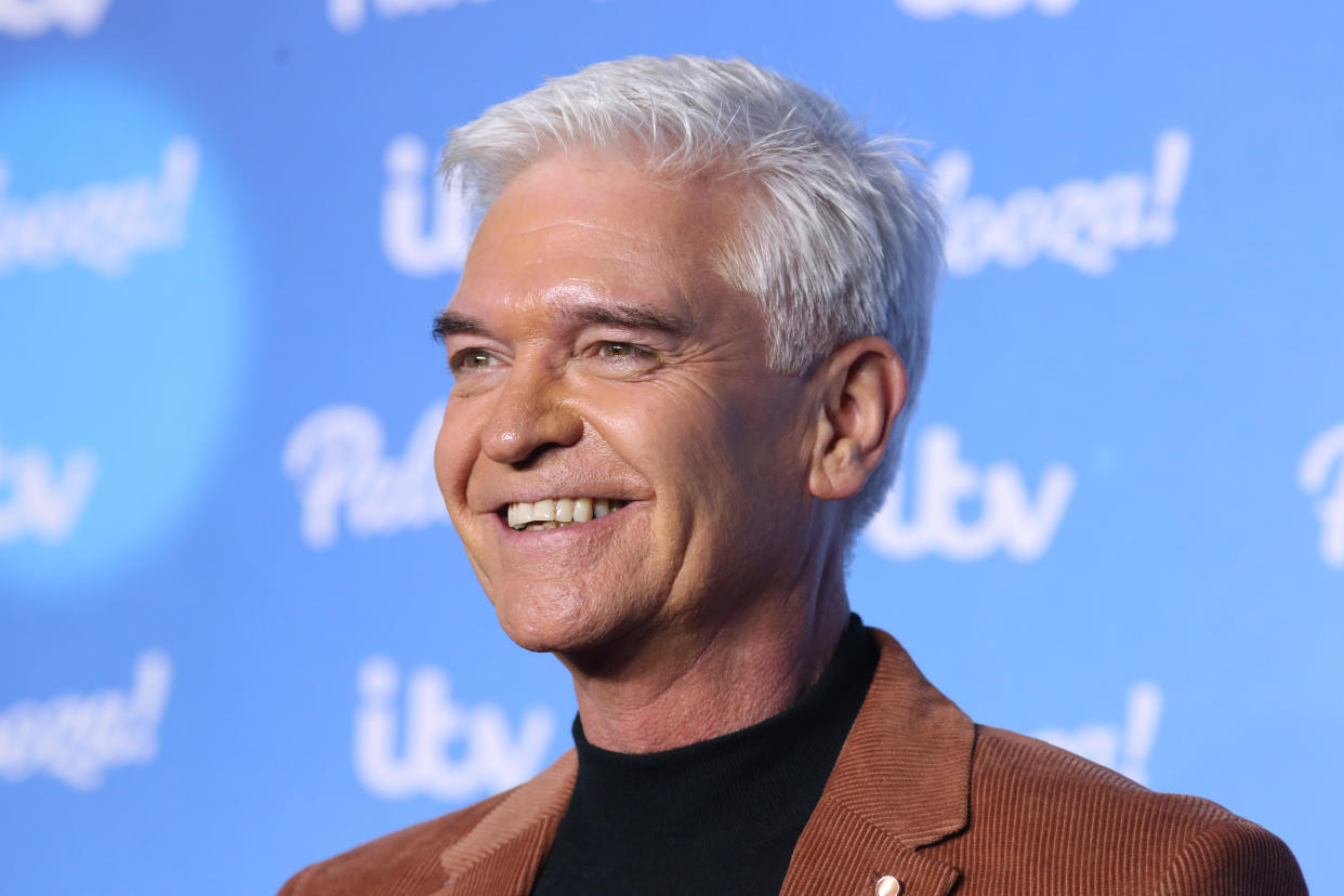 LONDON, ENGLAND - NOVEMBER 15: Phillip Schofield attends the ITV Palooza 2022 on November 15, 2022 in London, England. (Photo by Lia Toby/Getty Images)