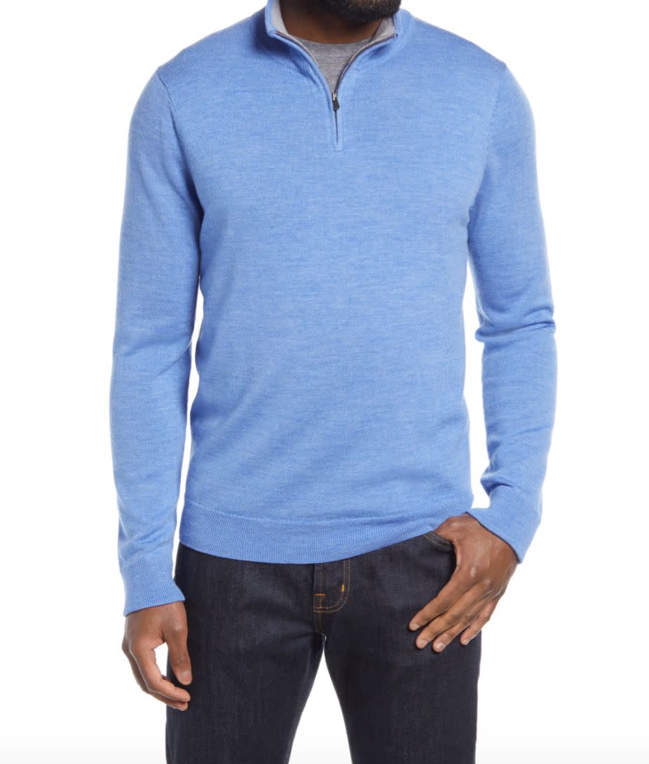 This wool sweater is washable and cozy for every occasion. Normally $85, <a href="https://fave.co/2WRciOX" target="_blank" rel="noopener noreferrer">get it on sale for $51</a> at Nordstrom.