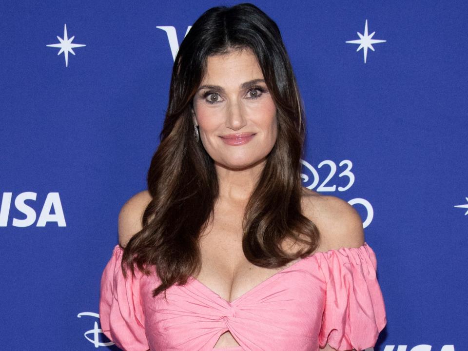 Idina Menzel at Disney's D23 Expo in September 2022.