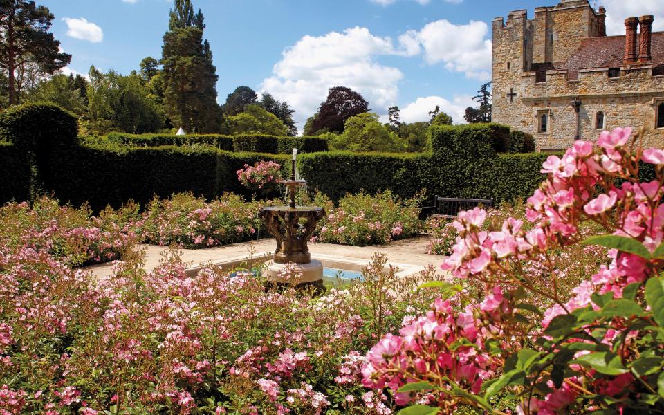 flowers history hever castle kent best gardens visit uk summer