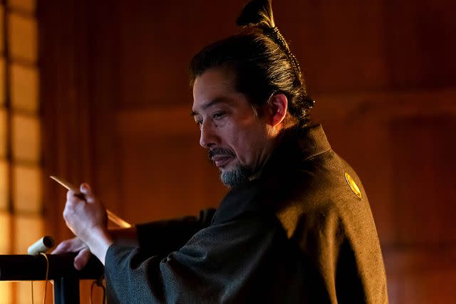 <p>Katie Yu/FX</p> Hiroyuki Sanada as Yoshii Toranaga on 'Shogun'