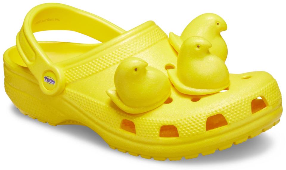 A photo of Crocs' Peeps collaboration.