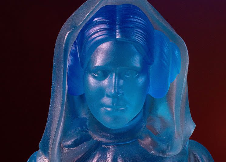 Holographic Princess Leia Collector's Gallery Statue