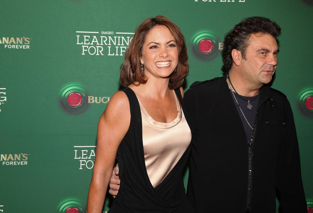 Actress Lucero and her husband singer Manuel Mijares attend the Buchanan's Forever 2010: Learning For Life>> at Colegio de San Ildefonso on May 8, 2010 in Mexico City, Mexico.