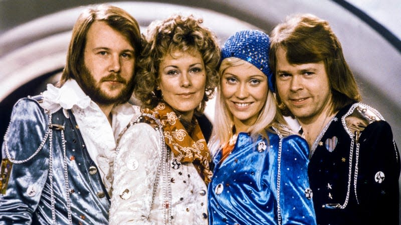 Eurovision stars ABBA turned to F1 for its drummer. - Photo: OLLE LINDEBORG/AFP (Getty Images)