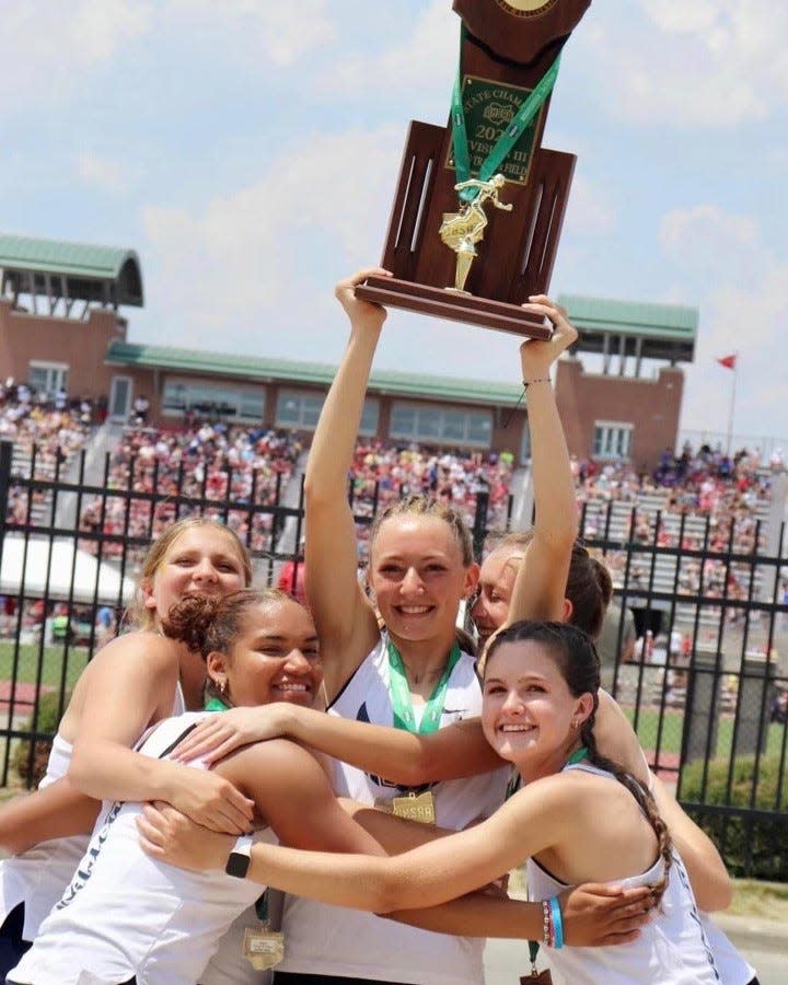 Woodmore's girls captured a state crown in Division III.