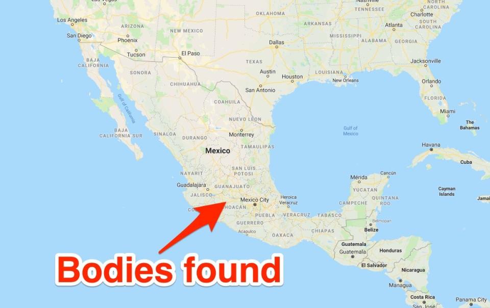 mexico uruapan bodies found