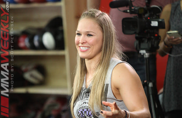 Ronda Rousey's Coach Thinks Kids, Not Fighting Are Her Future