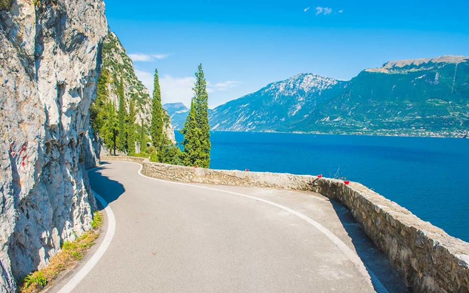 Drive the Strada della Forra and be rewarded with epic lake views , Lake Garda