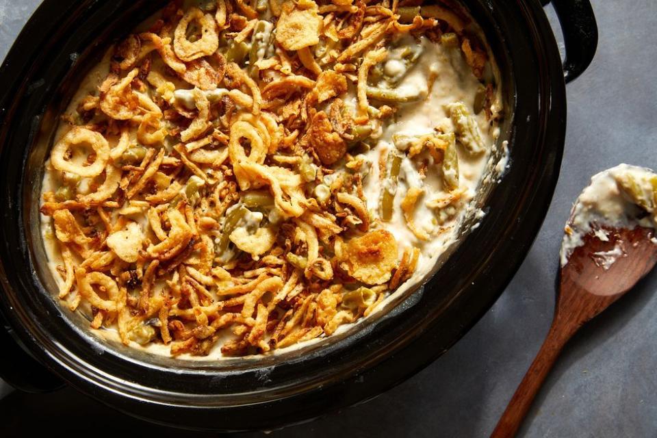 Crockpot Green Bean Casserole