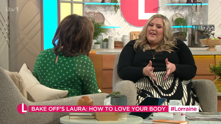 Laura Adlington considered weight loss surgery. (ITV screengrab)