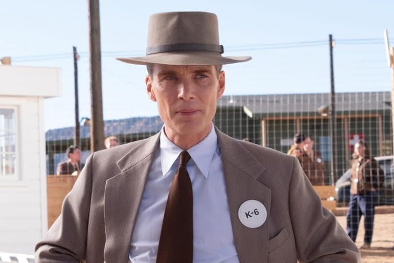 Cillian Murphy, en una escena de Oppenheimer, la mejor película de 2024