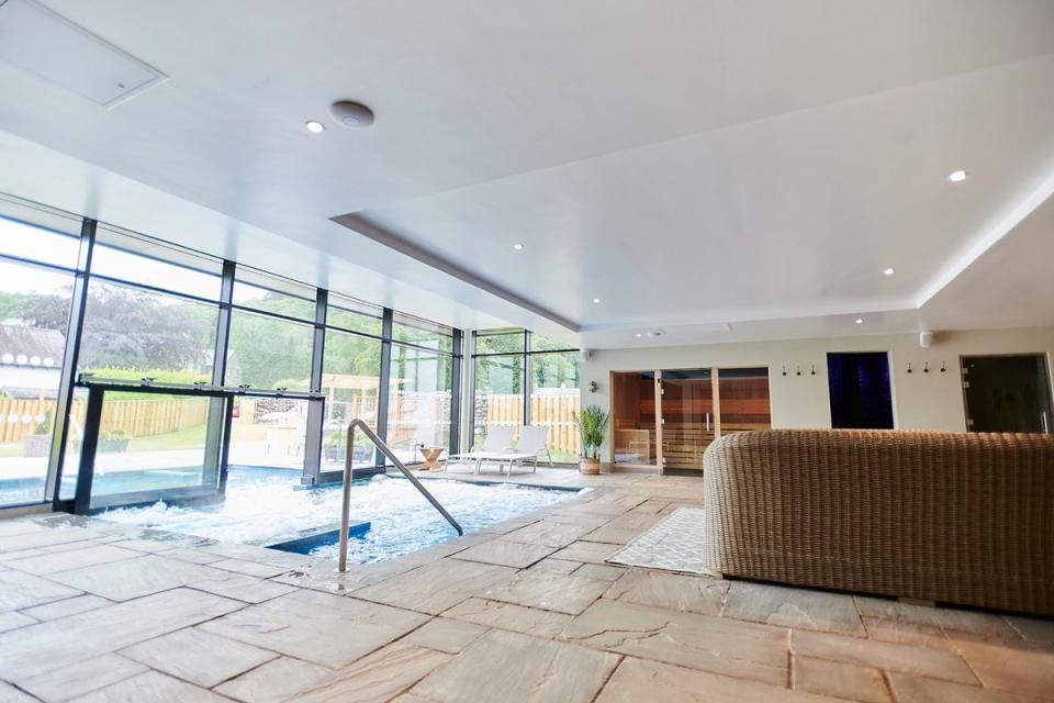 The Holte Spa opened in 2022 and includes a partially indoor pool (The Swan Hotel & Spa)