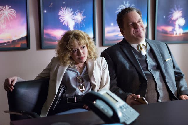 <p>Aaron Epstein/Netflix/Everett</p> Natasha Lyonne and Jeff Garlin in 'Handsome: A Netflix Mystery Movie'