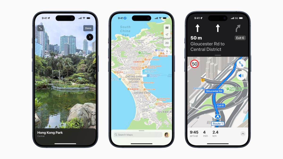 Apple Maps in Hong Kong: Introducing Natural Language Navigation, Offline Maps, and High-Definition Street View