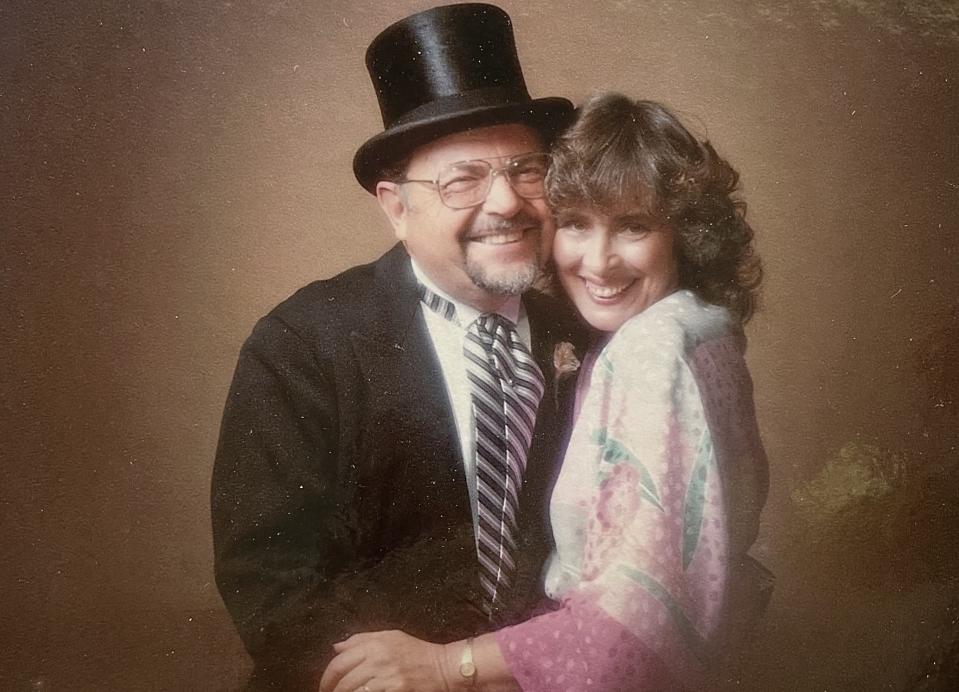 Jack and Beverly Irvine. The pair married on Feb. 7,1953. They celebrated 71 years of marriage on Feb. 10, 2024.