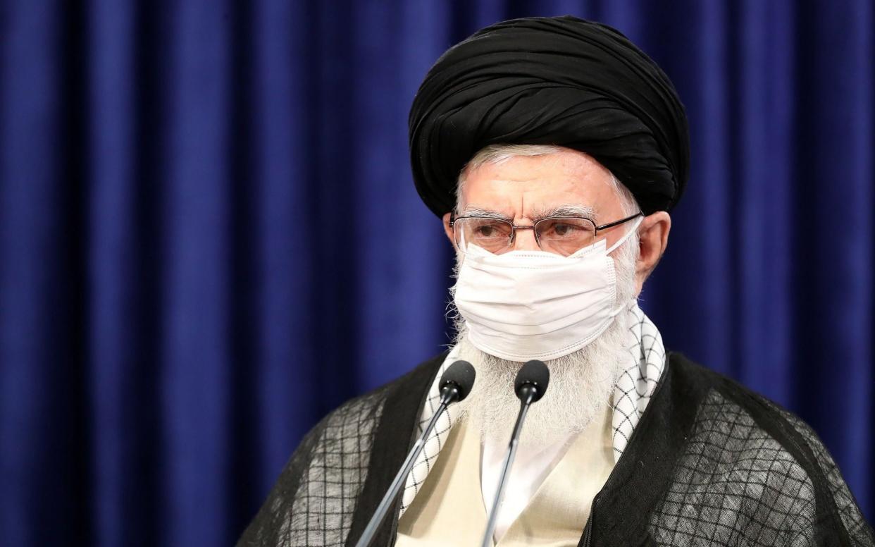 Iranian supreme leader Ayatollah Ali Khamenei - SUPREME LEADER OFFICE/HANDOUT/EPA-EFE/Shutterstock