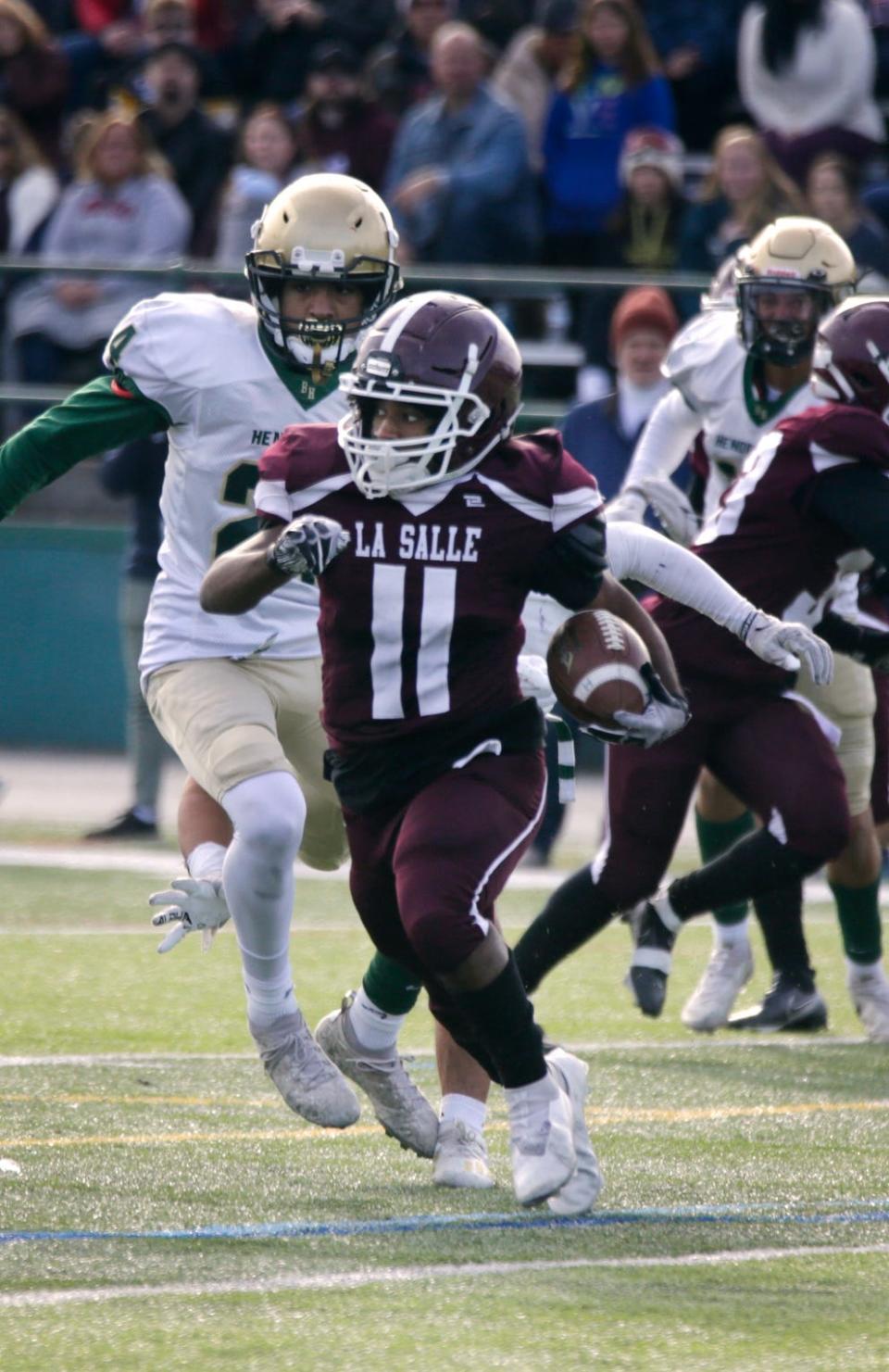 Jacob Gibbons and the La Salle football team host Thanksgiving Day rival East Providence Thursday at 10 a.m.