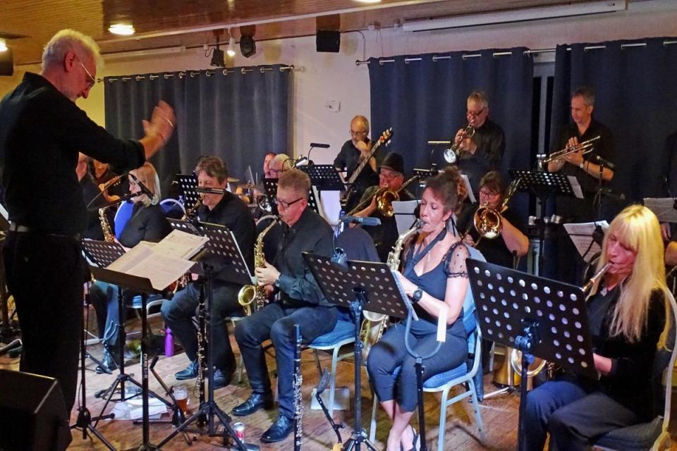 The Constellation Big Band will be entertaining at the Narberth Jazz Christmas party. <i>(Image: Narberth Jazz)</i>