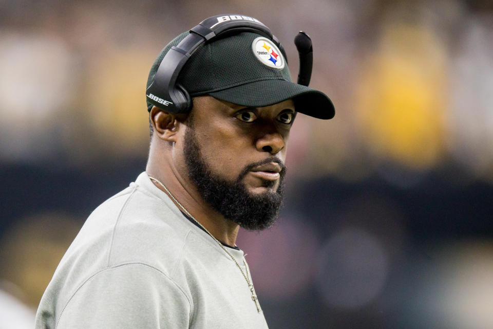 Steelers coach Mike Tomlin doesn’t want replay review expanded, even though expanding it would have given his team a much better chance of winning. (Getty Images)