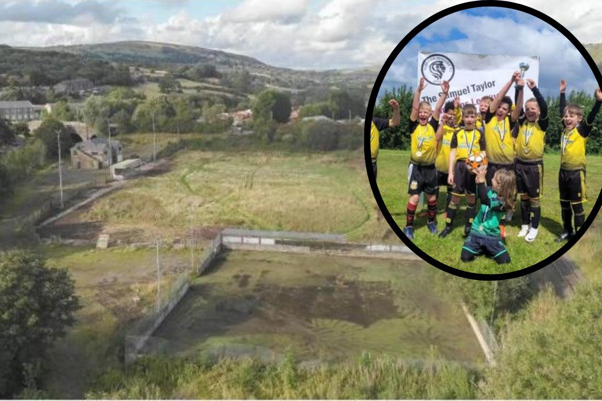 The land is up for sale at £1.3m <i>(Image: Rossendale Valley Juniors)</i>
