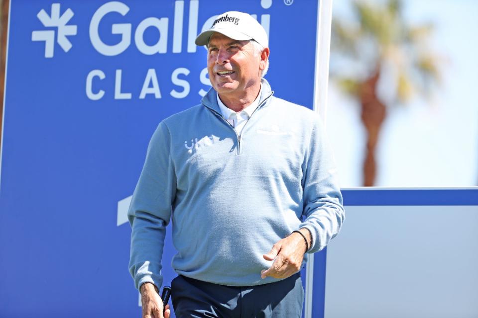 Fred Couples plays in the pro-am day at Galleri Classic in Rancho Mirage, Calif., on Thursday, March 23, 2023.